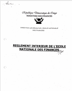 reglement interieur enf